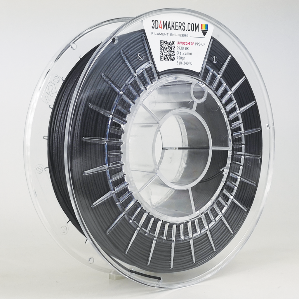 PPS CF Filament | 3D4Makers | Luvocom® 3F 9938 BK series