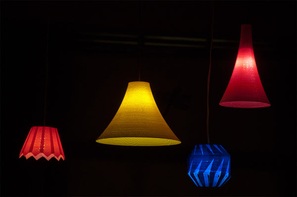 Kees Kamper's PETG 3D Printed Lamps