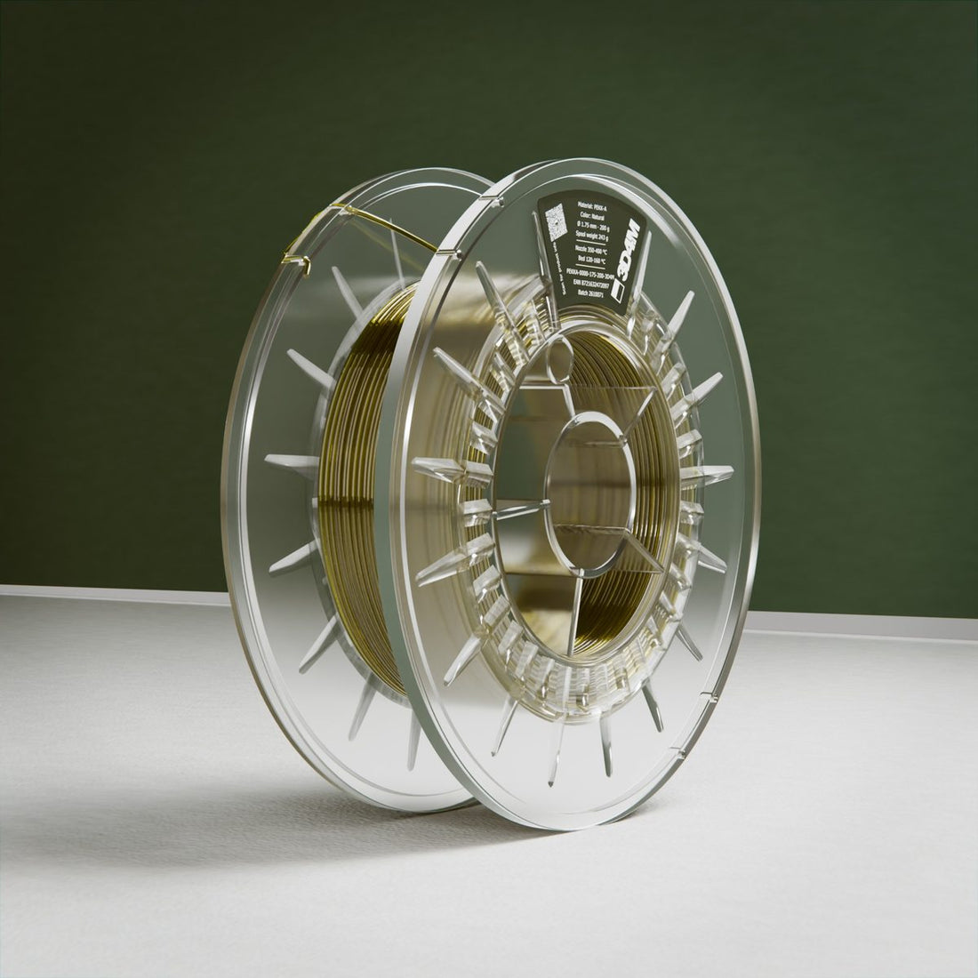 PEKK-A Filament, Natural, 200 g, 1.75 mm