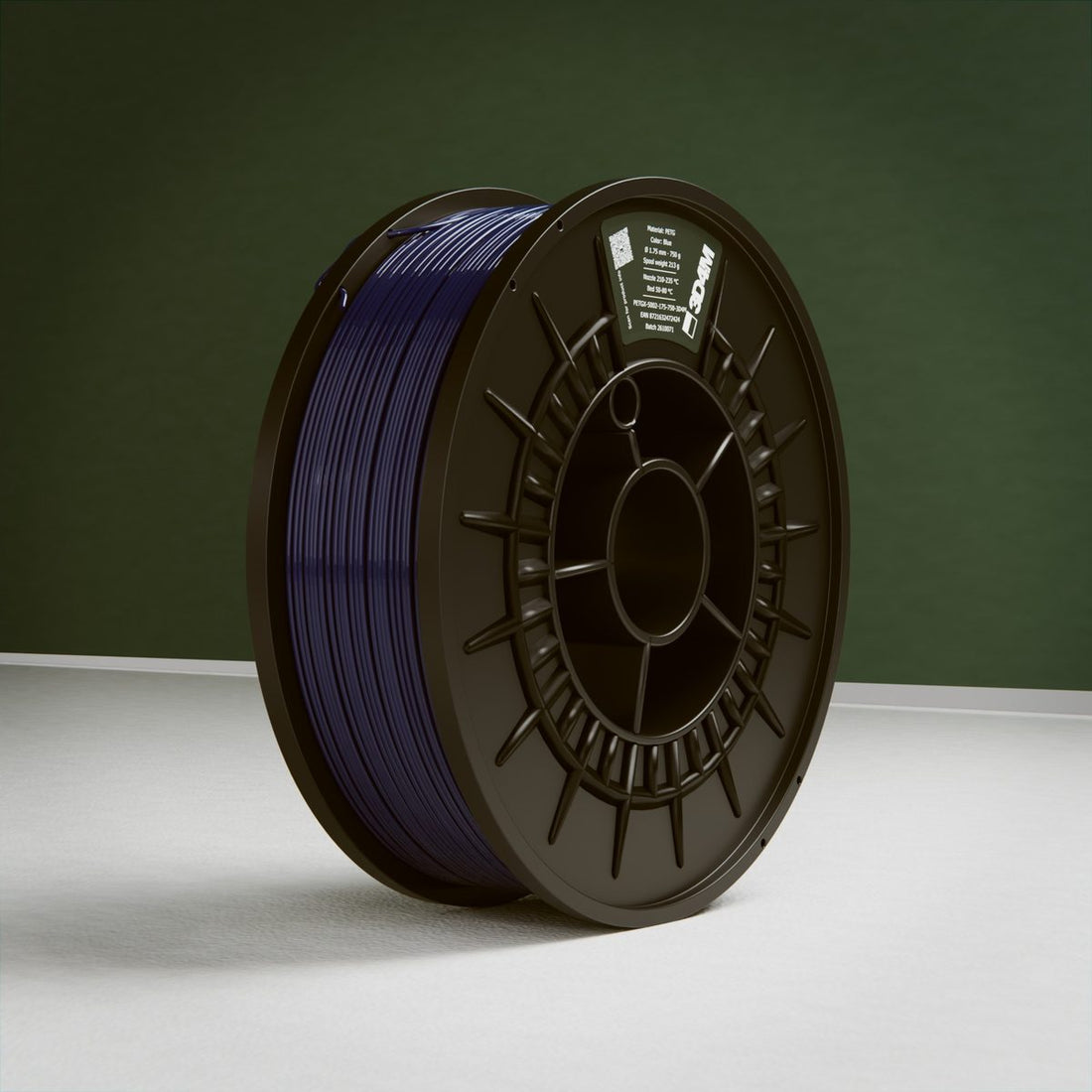 PETG Filament, Blue, 750 g, 1.75 mm