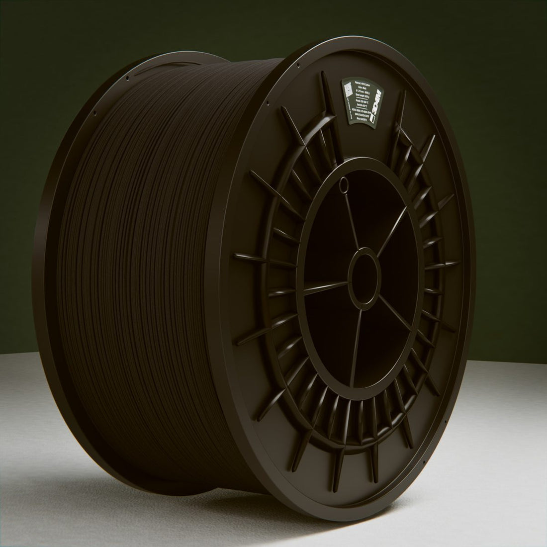 PETG Carbon Filament, Black, 8000 g, 1.75 mm