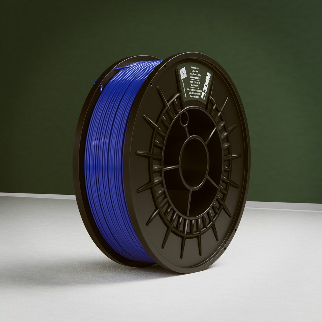 PLA Filament, Blue, 750 g, 1.75 mm