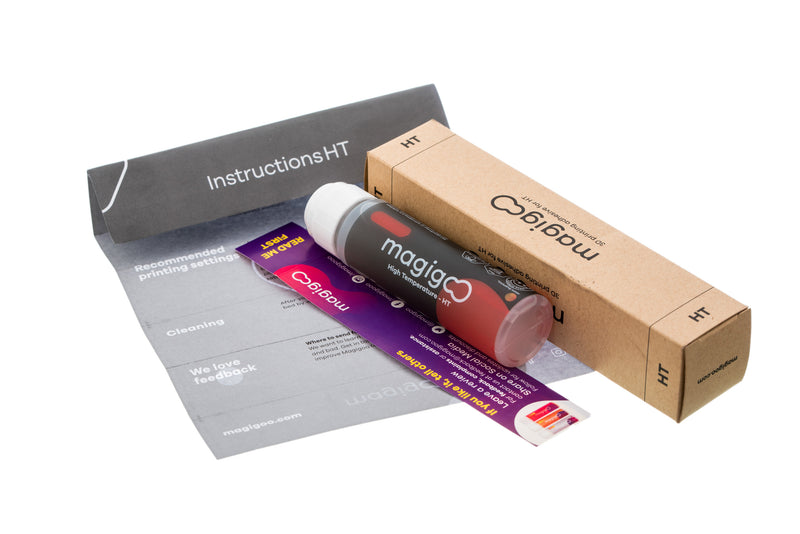 Magigoo HT glue stick for PEEK Filament instructions
