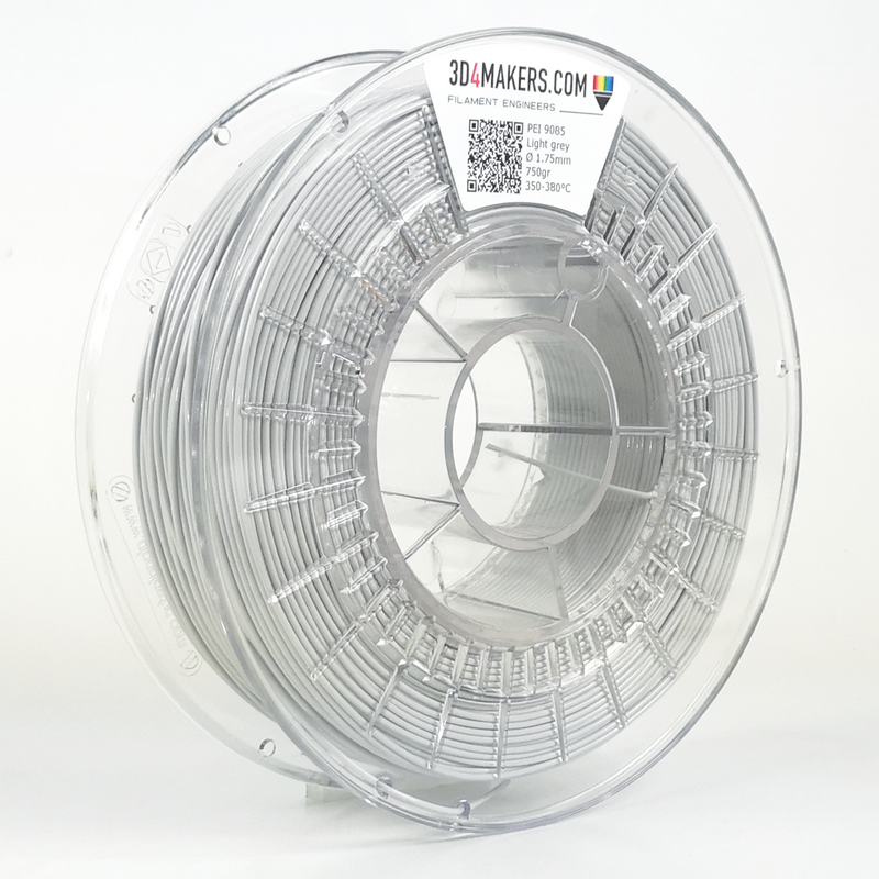 PEI Ultem 9085 3d printing filament Light grey